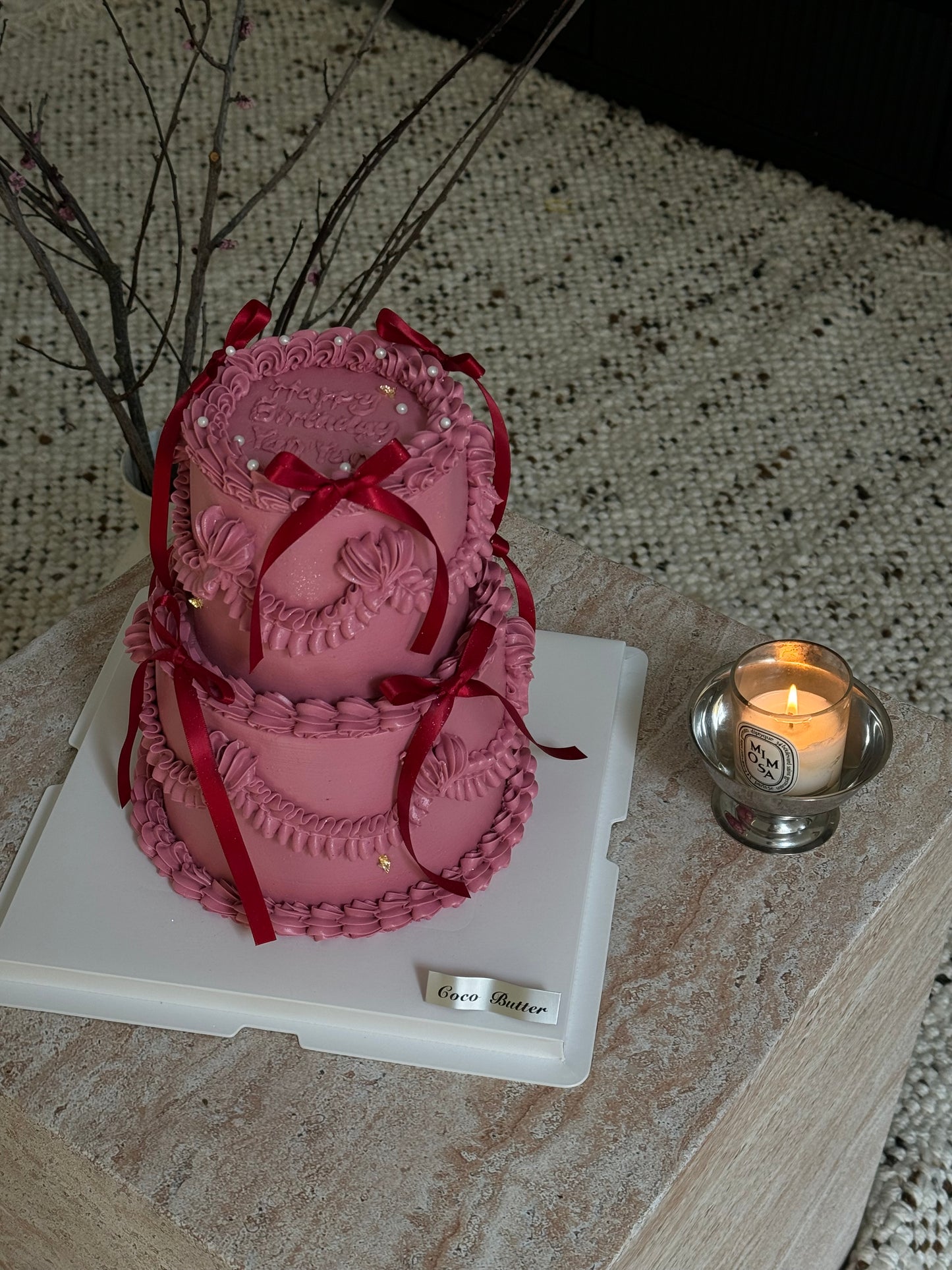 Vintage Cake - Round