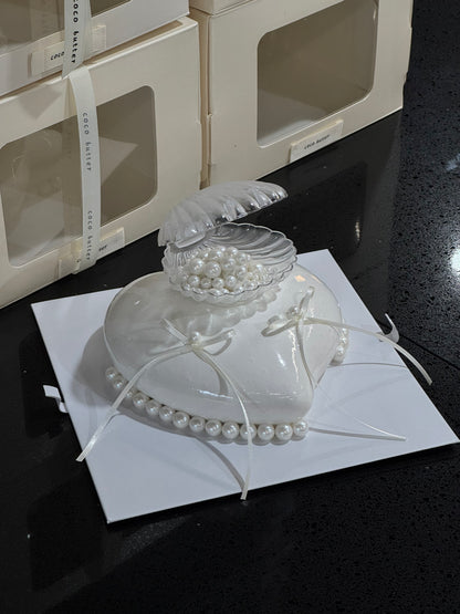 Pearls Heart Mousse