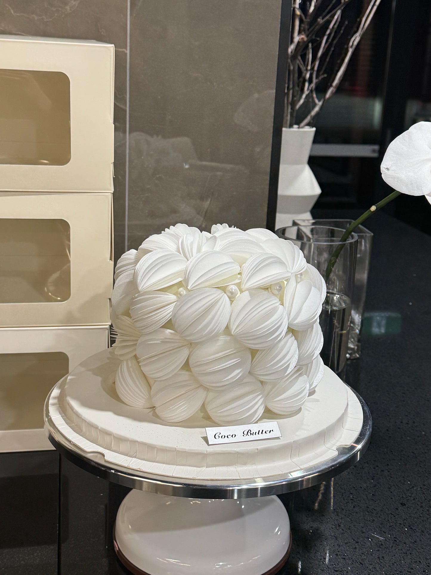Waffle Paper Cake