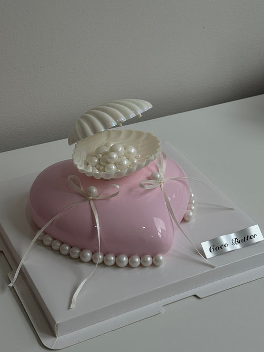 Pearls Heart Mousse