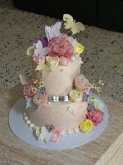 Blush Butterfly Garden