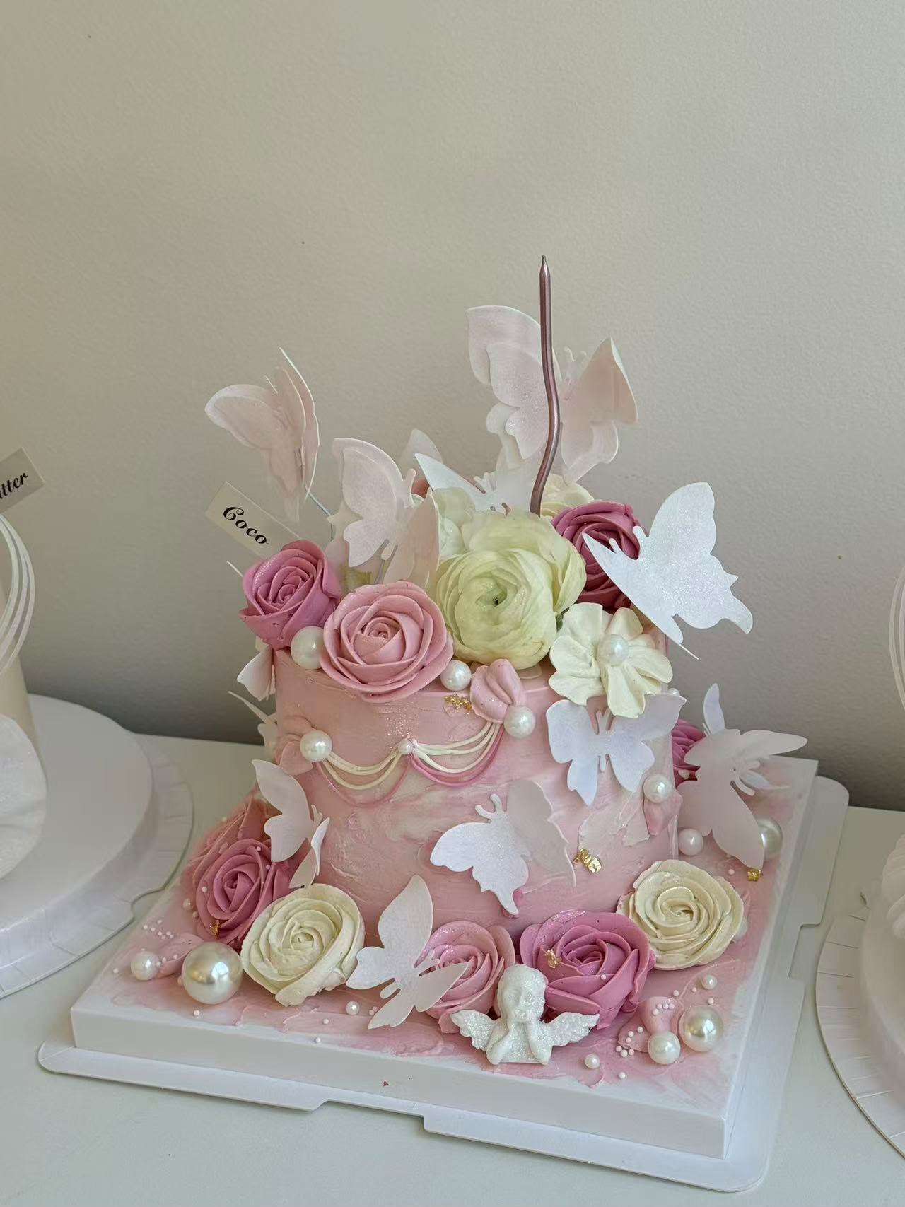Blush Butterfly Garden