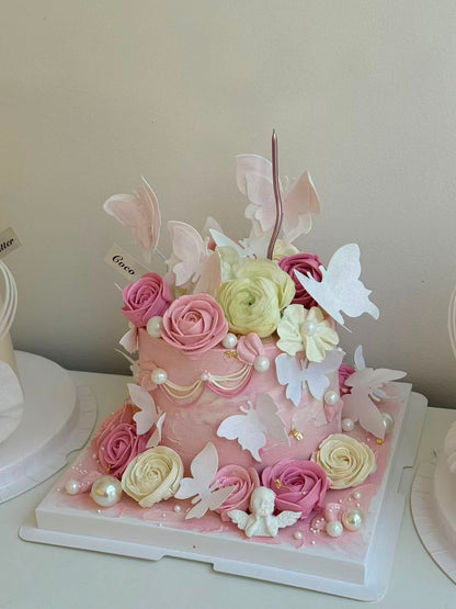 Blush Butterfly Garden