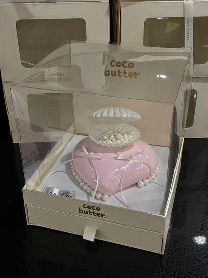 Pearls Heart Mousse